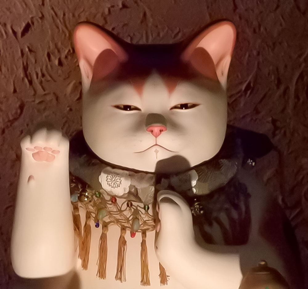 大嶋山瑠璃寺の猫神様